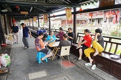 游览上海郊区枫泾古镇（七）