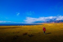 塞里木湖风景 1