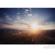 七夕日落