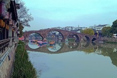 京杭大运河拱宸桥段游随拍(手机片上)
