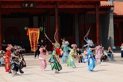 抓拍——潮州“大堂”武师展演