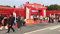 花灯会上年味浓3*武汉园博园