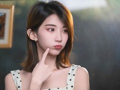 咖啡馆人像一组（1）