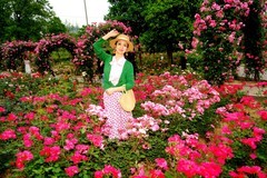 环境人像---花园美女！