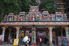 马来西亚吉隆坡印度教朝拜圣地--黑风洞