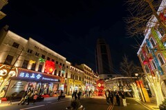 2026新年初一青岛中山路之夜