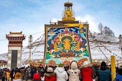 四川--阿坝格尔登寺瞻佛节【14】敬佛的众生