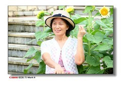 云台花园的人像。