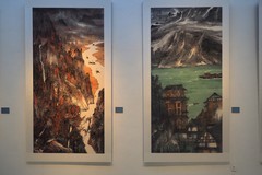 《碧湖映雪—刘立勇师生中国画巡展》下