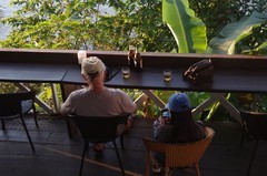 老挝琅勃拉邦--湄公河的傍晚