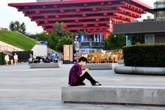 魔都世博文化园一角