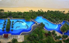 1022【不老松：二游海南纪实】临高长島兰湾楼顶拍美景！