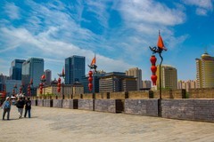 西安城墙拍风景 7