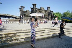 环境人像---休闲在赤壁！