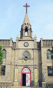 2004【不老松：纪实摄影】平遥古城：小小的平遥城还有外国文化的侵略痕迹：天主教堂！