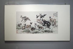 《呦呦鹿鸣·笔墨传情——张辛国先生诞辰100周年回顾展》下