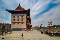 西安城墙拍风景 8