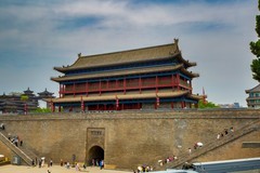 西安城墙拍风景 8