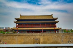 西安城墙拍风景 8