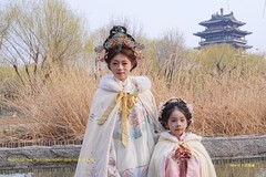 在大明湖拍汉服照（二）