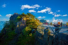 黄山光明顶风景