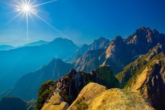 黄山天都峰风景