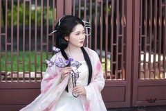 【朱窗凝黛·蝶绕佳人】---小刘
