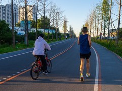 跑步?骑车