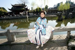环境人像---黄鹤楼上的汉服佳人！