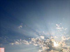 随拍一组丁达尔光