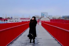 冬日——小提琴长廊人像（2）