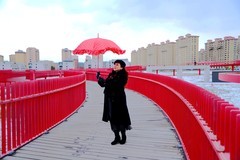 冬日——小提琴长廊人像（2）