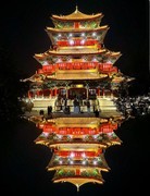 2044【不老松：纪实摄影】天空之镜拍大运河夜景！