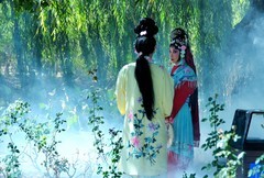 邂逅戏曲公园街角