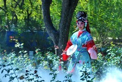 邂逅戏曲公园街角