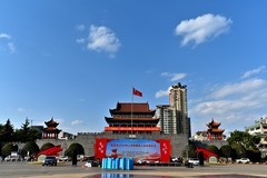 曲靖小天安门广场