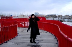 冬日——小提琴长廊人像（3）