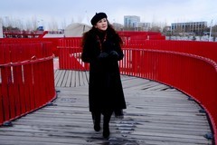 冬日——小提琴长廊人像（3）