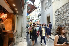 澳门大三巴老街见闻