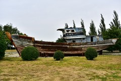 乘风破浪曾有时，如今已成观赏物