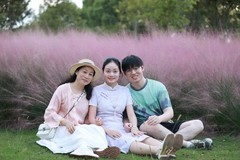 快乐幸福的一家