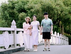 快乐幸福的一家