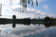 济南大明湖游拍