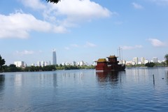 济南大明湖游拍