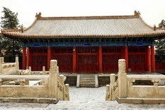 北京城第一场雪--太庙雪韵之三（完）