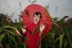 环境人像---高粱红了！