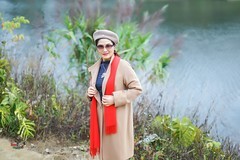 【湖边美女】---木子