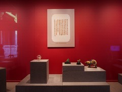 广州陈家祠内的艺术品展览！