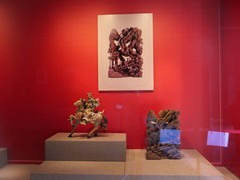 广州陈家祠内的艺术品展览！