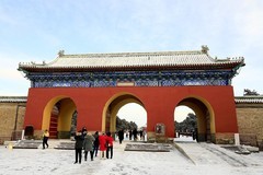 京城雪景之天坛雪韵之二